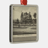 CadyおよびKilpatrick、ネブラスカ メタルオーナメント (右)