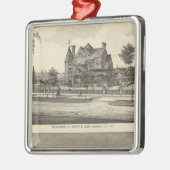 CadyおよびKilpatrick、ネブラスカ メタルオーナメント (左)