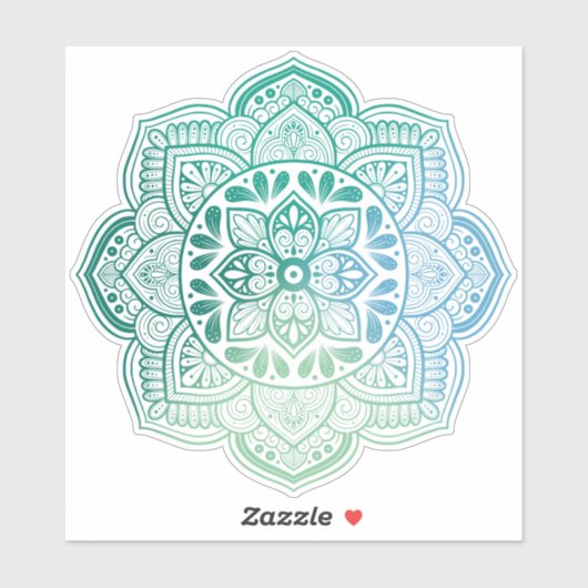 Caelum Mandala Custom-Cut Vinyl Sticker シール (シート)