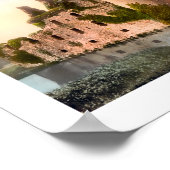 Caerlaverock Castle，ダンフリット，スコットランド ポスター (角)