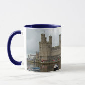 Caernarfonの城のマグ マグカップ (左)