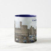 Caernarfonの城のマグ マグカップ (中央)