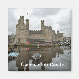 Caernarfonの城の磁石 マグネット