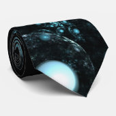 Caeruleus Clastのフラクタルのタイ ネクタイ (ロール)