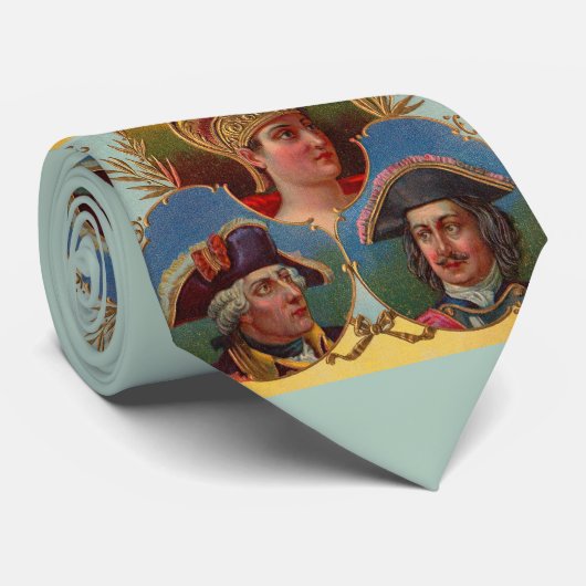 Caesar - Kaiser - Tsar cigar box label print  ネクタイ (ロール)