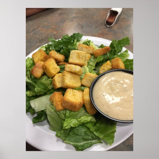 Caesar Salad Photo ポスター (正面)
