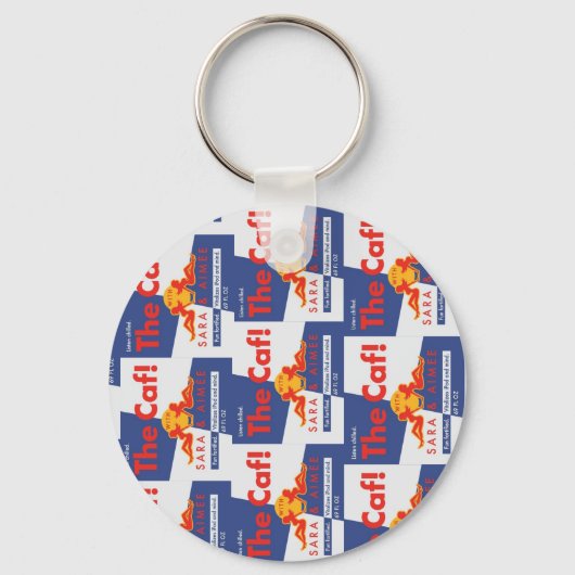 Cafキーチェーン2 キーホルダー (正面)