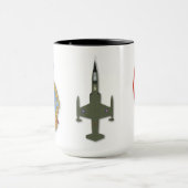 CAF 417 Squadron CF-104 Mug マグカップ (中央)