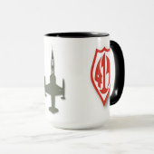 CAF 417 Squadron CF-104 Mug マグカップ (正面右)