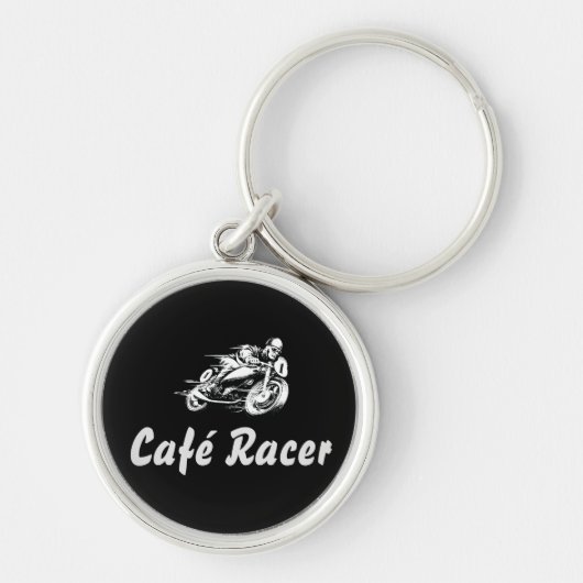Caféのレーサー キーホルダー (正面)