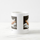 Cafeのau LaitおよびBeignets コーヒーマグカップ (中央)