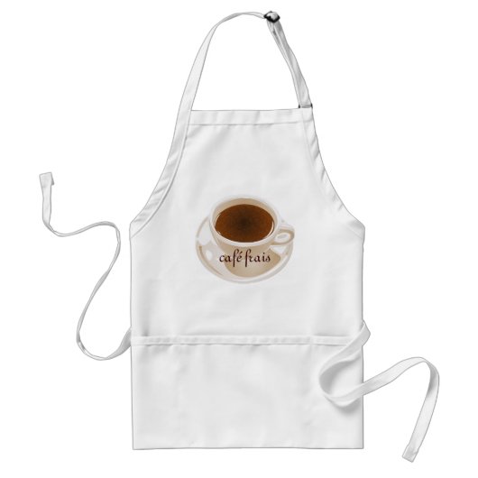 Caféのfrais スタンダードエプロン (正面)