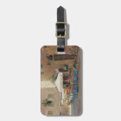 Caféローマ ラゲッジタグ (正面縦)