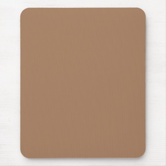 Café au lait (solid color)  マウスパッド (正面)