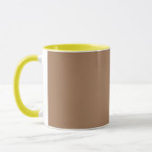 Café au lait (solid color)  マグカップ (左)