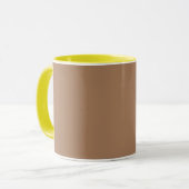 Café au lait (solid color)  マグカップ (正面左)