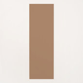 Café au lait (solid color)  ヨガマット (正面)