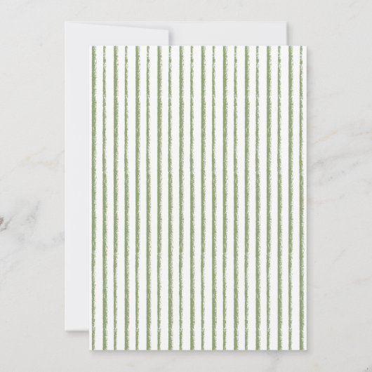 Cafe Bebe Baby Brunch Invite | Baby Shower 招待状 (裏面)