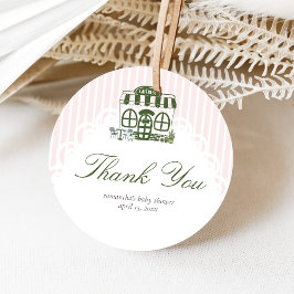 Cafe Bebe Coffee Baby Shower  フェイバータグ