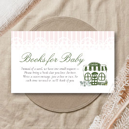 Cafe Bebe Coffee Baby Shower Books for Baby エンクロージャーカード