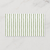 Cafe Bebe Diaper Raffle Ticket | Baby Shower エンクロージャーカード (裏面)