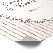 Cafe Bebe Vintage Cards and Books ポスター (角)