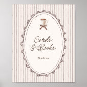 Cafe Bebe Vintage Cards and Books ポスター (正面)