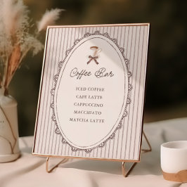 Cafe Bebe Vintage Coffee Bar ポスター