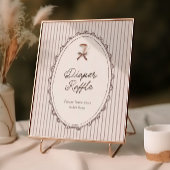 Cafe Bebe Vintage Diaper Raffle ポスター