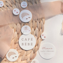Cafe Bebe Watercolor Cute Baby Shower コンフェッティ