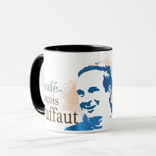 Café com François Truffaut マグカップ (正面左)