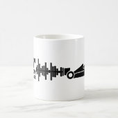 Café com Velocidade - Caneca Branca 325ml clássica コーヒーマグカップ (中央)