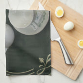 Cafe de Flore、パリ、フランス-カフェViennois キッチンタオル (四つ折り)