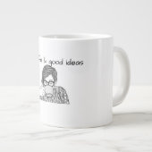 cafe de ideas ジャンボコーヒーマグカップ (正面右)