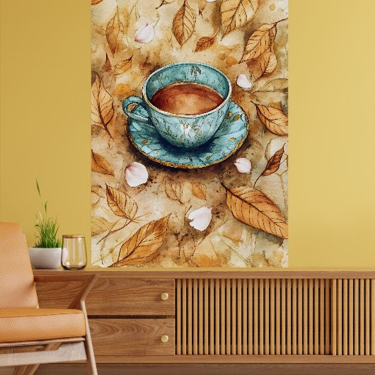 "Café de olla," a traditional Mexican beverage.   ポスター (リビング2)