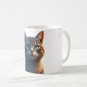 Café, Gatos y Felicidad コーヒーマグカップ (正面右)