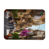 Cafe in Sicily Italy マグネット (横)