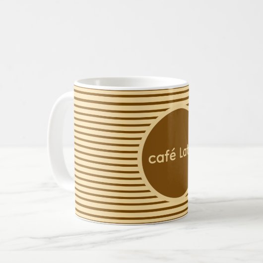 Café Latte Mug コーヒーマグカップ (正面左)