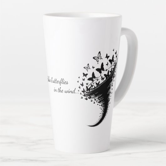 Cafe Latte Tasse カフェラテマグ (右アングル)