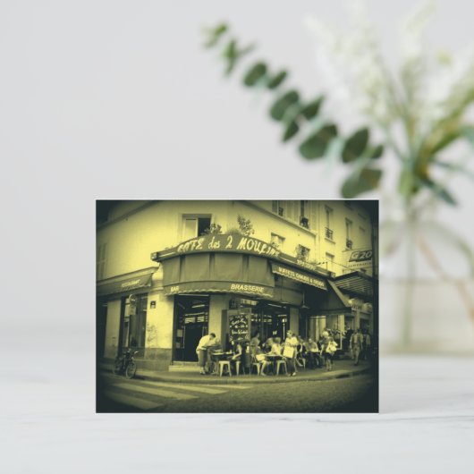 Café Le Deux Moulain ポストカード (スタンド正面)