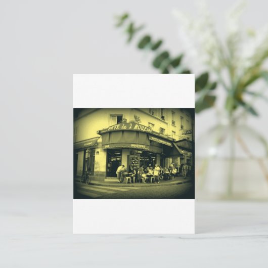 Café Le Deux Moulain ポストカード (スタンド正面)