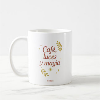 Café, Luces y Magia ✨ | Christmas Coffee Mug Desig コーヒーマグカップ