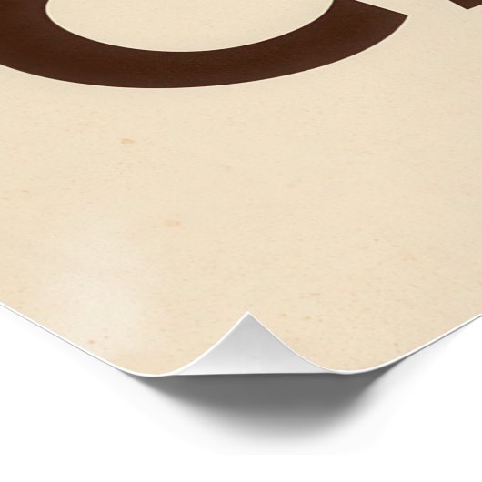 Café minimal ポスター (コーナー)