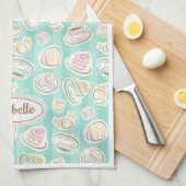 Café Paris キッチンタオル (四つ折り)