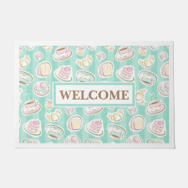 Café Paris ドアマット