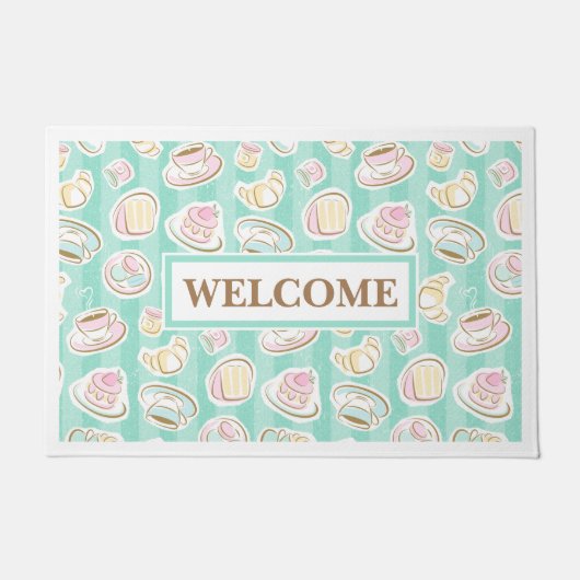 Café Paris ドアマット (正面)