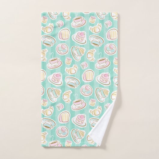 Café Paris バスタオルセット (ハンドタオル)