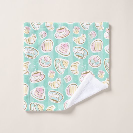 Café Paris バスタオルセット (ウォッシュタオル)