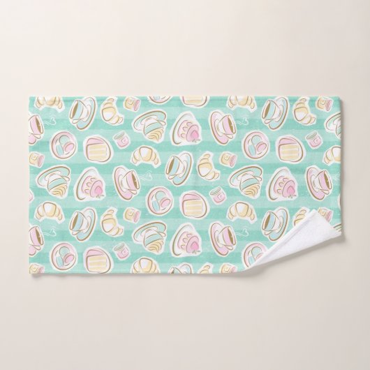 Café Paris バスタオルセット (ハンドタオル)