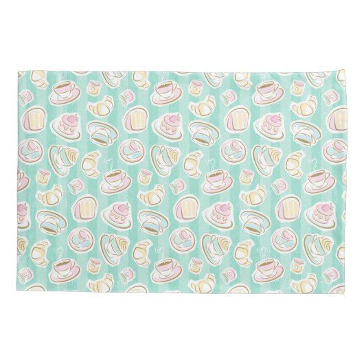 Café Paris 枕カバー (裏面)